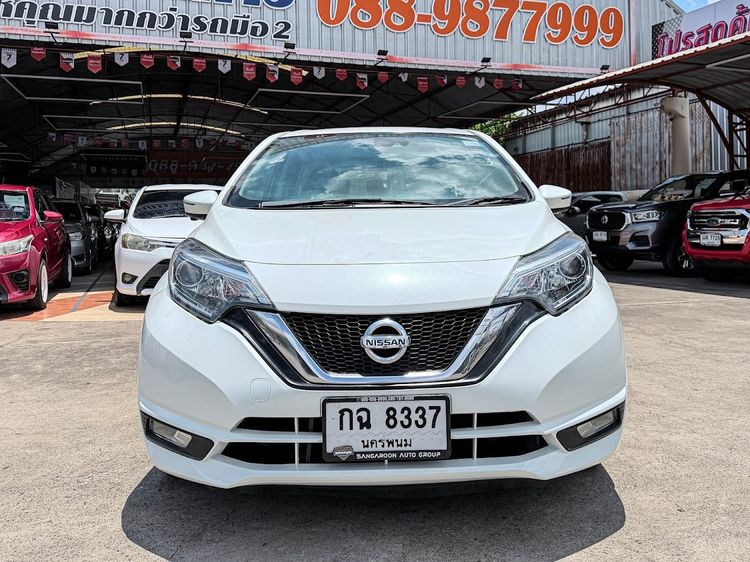 Nissan Note 2020 1.2 VL Sedan เบนซิน ไม่ติดแก๊ส เกียร์อัตโนมัติ ขาว รูปที่ 2