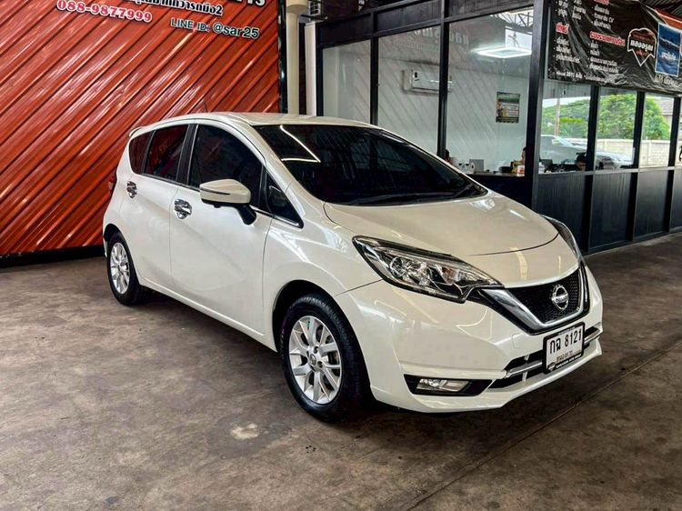 Nissan Note 2018 1.2 VL Sedan เบนซิน ไม่ติดแก๊ส เกียร์อัตโนมัติ ขาว รูปที่ 3
