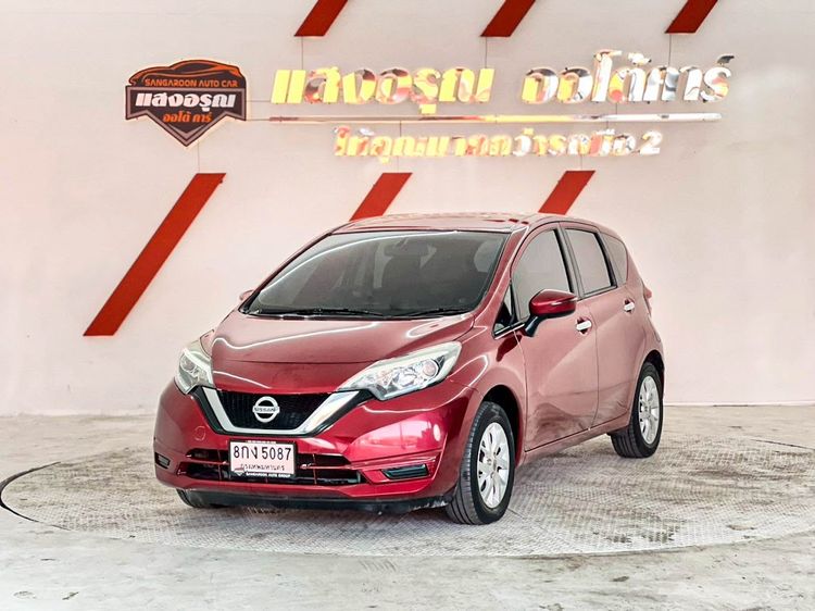 Nissan Note 2018 1.2 V Sedan เบนซิน ไม่ติดแก๊ส เกียร์อัตโนมัติ แดง