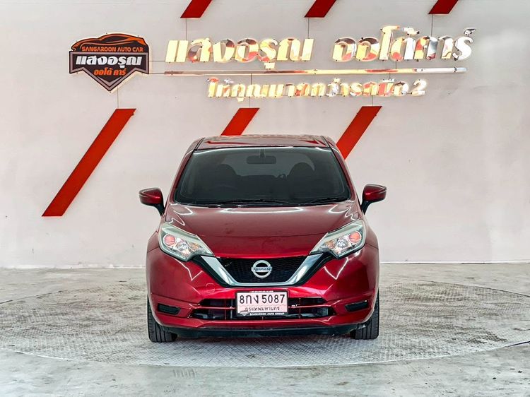 Nissan Note 2018 1.2 V Sedan เบนซิน ไม่ติดแก๊ส เกียร์อัตโนมัติ แดง รูปที่ 2