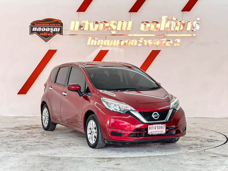 Nissan Note 2018 1.2 V Sedan เบนซิน ไม่ติดแก๊ส เกียร์อัตโนมัติ แดง รูปที่ 3