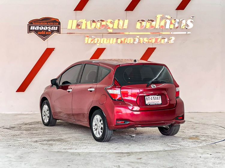 Nissan Note 2018 1.2 V Sedan เบนซิน ไม่ติดแก๊ส เกียร์อัตโนมัติ แดง รูปที่ 4