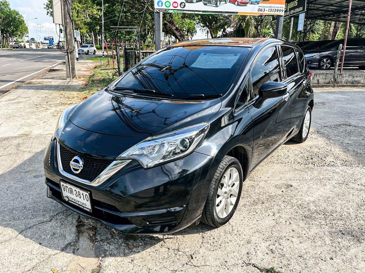 รถ Nissan Note 1.2 V สี ดำ