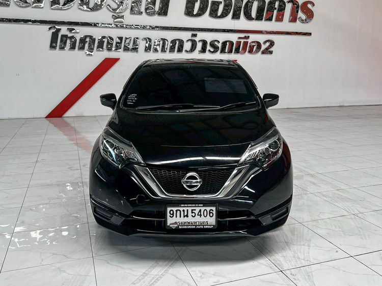 Nissan Note 2017 1.2 V Sedan เบนซิน ไม่ติดแก๊ส เกียร์อัตโนมัติ ดำ รูปที่ 2