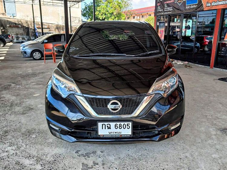 Nissan Note 2017 1.2 V Sedan เบนซิน ไม่ติดแก๊ส เกียร์อัตโนมัติ ดำ รูปที่ 2