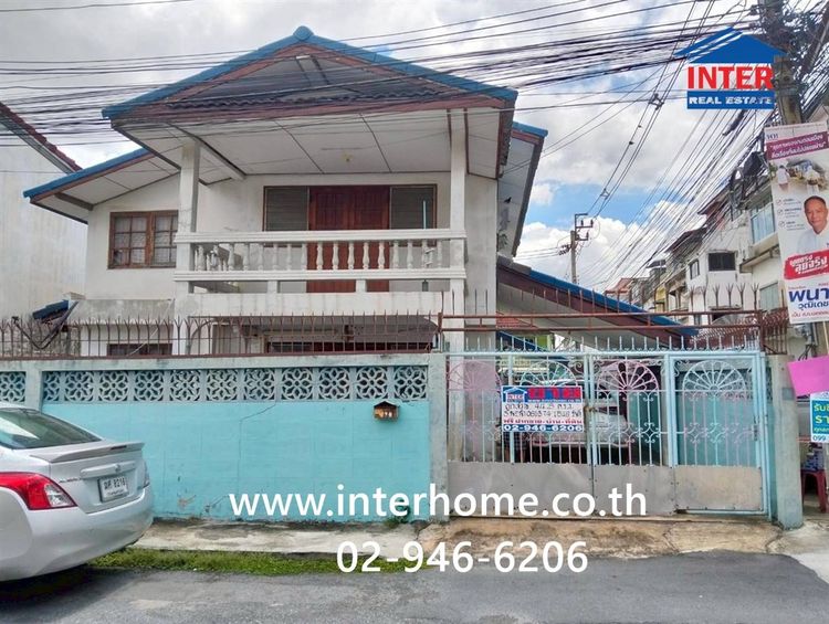บ้านเดี่ยว 2 ชั้น 44.8 ตร.ว. หมู่บ้านปิ่นเจริญ 4 ใกล้วัดนาวง ถนนสรงประภา ถนนวัดนาวง เขตดอนเมือง กรุงเทพมหานคร รูปที่ 2