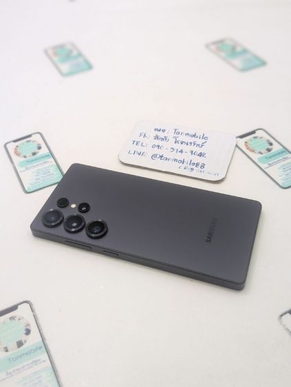 Samsung Galaxy S23 Ultra Black 256 Gb ศูนย์ไทย สภาพสวย มีตัวเครื่องอย่างเดียว ไม่มีอุปกรณ์อื่น ใช้งานปกติ ถูกๆ เพียง 10,990 บาท ครับ
