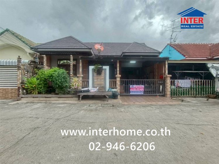 บ้านเดี่ยว 1 ชั้น 27.6 ตร.ว. หมู่บ้านนันทวัน10 ซอยเลียบวารี53 ถนนเลียบวารี เขตหนองจอก กรุงเทพมหานคร รูปที่ 2