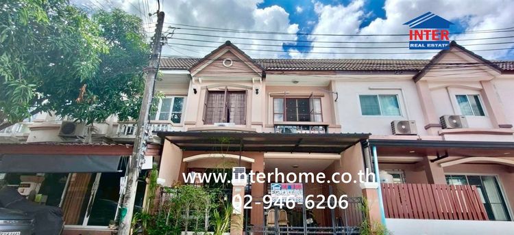 ทาวน์เฮ้าส์ 2 ชั้น 18 ตร.ว. หมู่บ้านบุศรินทร์ รามอินทรา ซอยพระยาสุเรนทร์40 ถนนพระยาสุเรนทร์ ถนนรามอินทรา-คู้บอน เขตคลองสามวา กรุงเทพมหานคร