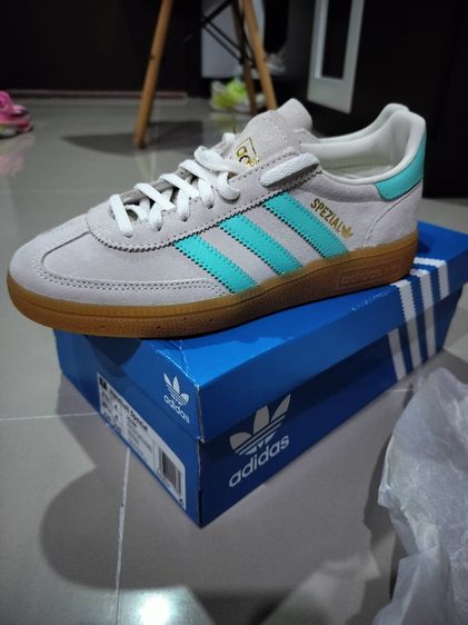 รองเท้าผ้าใบ ผ้า UK 4 | EU 36 2/3 | US 5.5 ฟ้า Adidas Handball Spezial