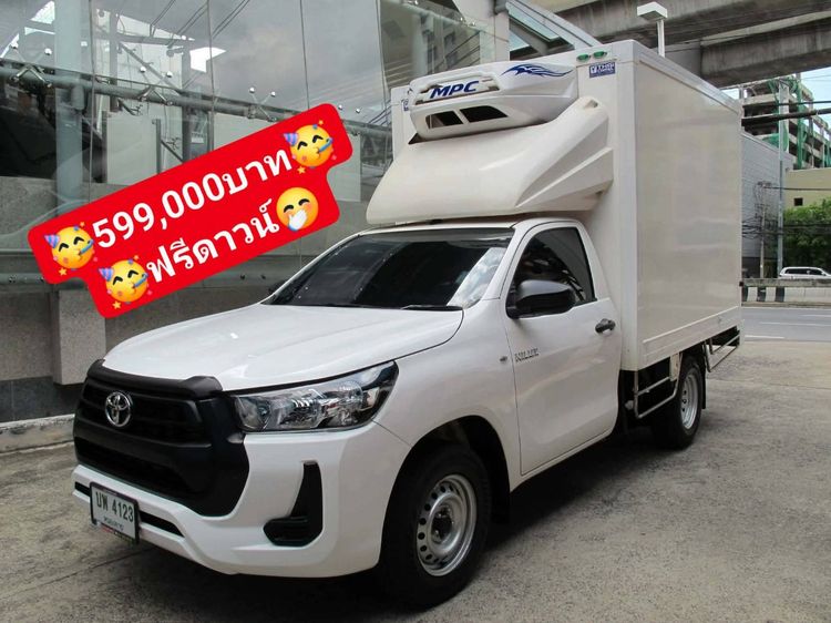 Toyota Hilux Revo 2025 2.4 Entry Van ดีเซล ไม่ติดแก๊ส เกียร์ธรรมดา ขาว