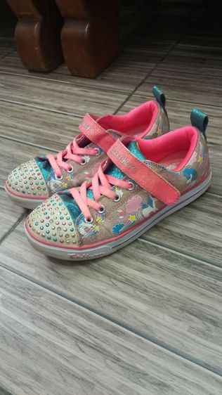 รองเท้าผ้าใบ ชมพู หนัง PU ขนาดอื่น ๆ Twinkle Toes Skechers ไซส์ 36