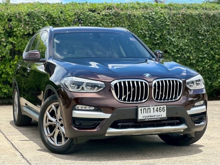 BMW X3 2019 2.0 xDrive20d 4WD ดีเซล เกียร์อัตโนมัติ น้ำตาล