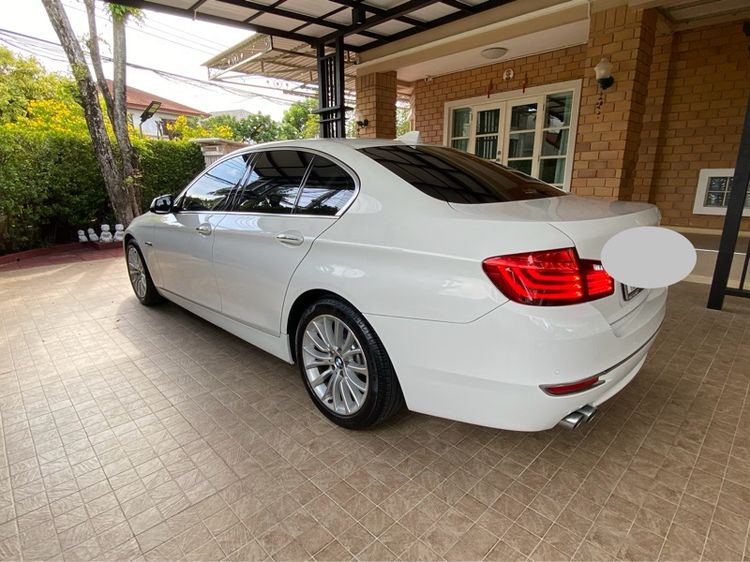 BMW Series 5 2015 Sedan ดีเซล เกียร์อัตโนมัติ ขาว รูปที่ 4