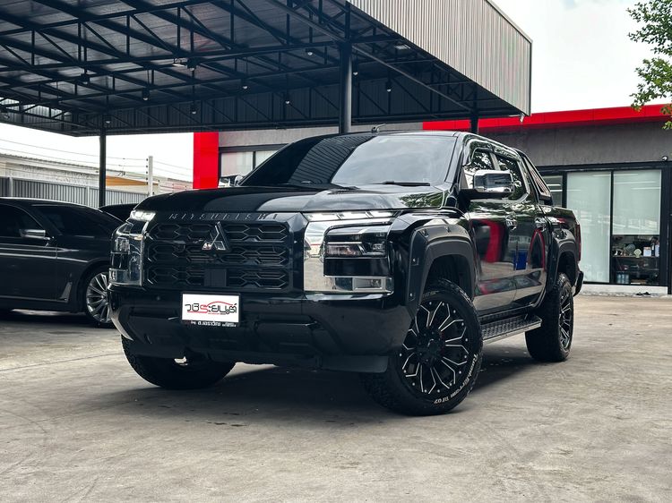 Mitsubishi Triton 2025 All New Double Cab 2.4 Plus Ultra Pickup ดีเซล เกียร์อัตโนมัติ ดำ