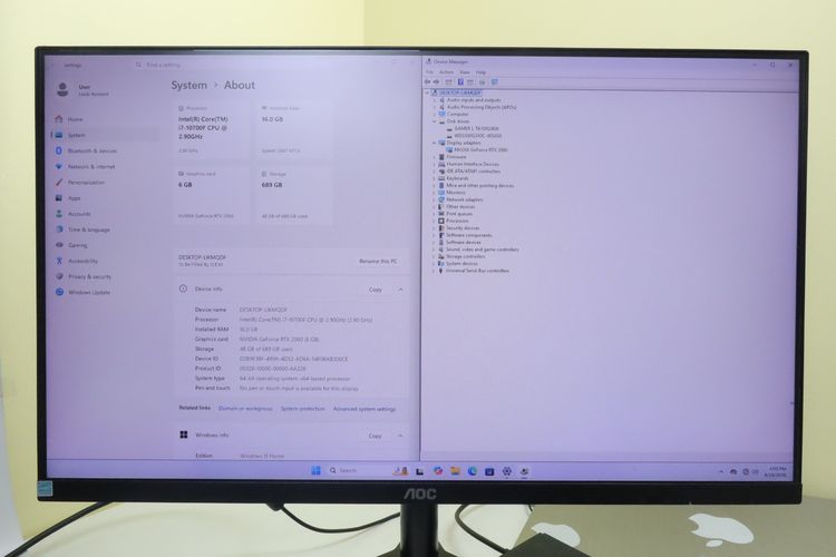 Comset Gaming Core I7-10700F RTX2060 RAM16.SSD500+240GB รูปที่ 2