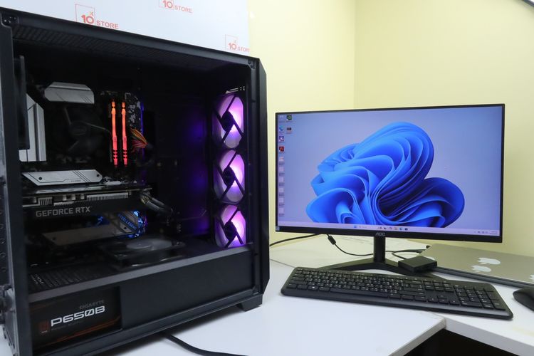 Comset Gaming Core I7-10700F RTX2060 RAM16.SSD500+240GB รูปที่ 3