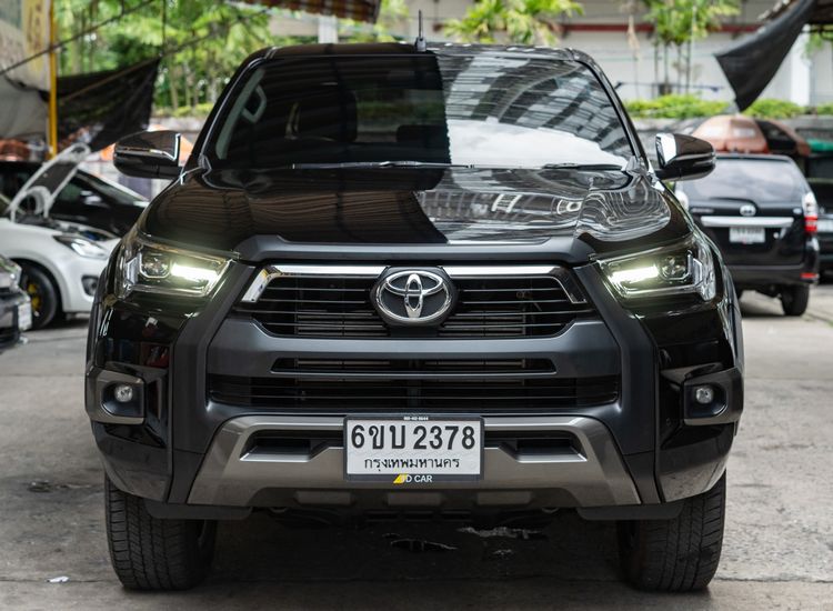 Toyota Hilux Revo 2023 2.4 Prerunner Mid Pickup ดีเซล ไม่ติดแก๊ส เกียร์อัตโนมัติ ดำ