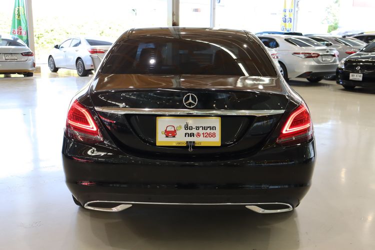 Mercedes-Benz C-Class 2018 C220 CDI Sedan ดีเซล ไม่ติดแก๊ส เกียร์อัตโนมัติ ดำ รูปที่ 4