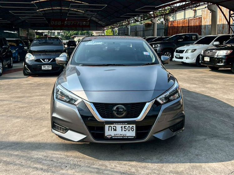 Nissan Almera 2020 1.0 V Sedan เบนซิน ไม่ติดแก๊ส เกียร์อัตโนมัติ เทา รูปที่ 2