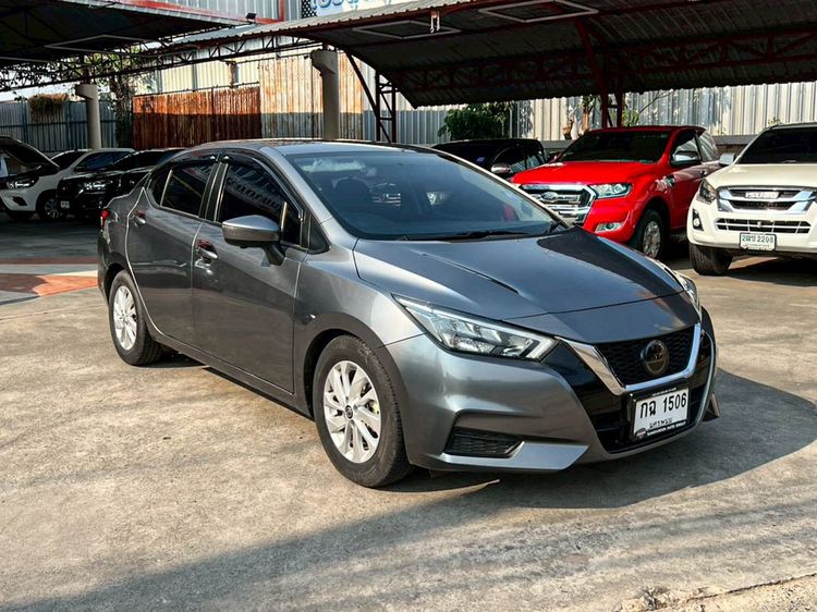 Nissan Almera 2020 1.0 V Sedan เบนซิน ไม่ติดแก๊ส เกียร์อัตโนมัติ เทา รูปที่ 3