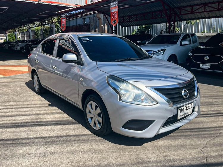 Nissan Almera 2017 1.2 E Sedan เบนซิน ไม่ติดแก๊ส เกียร์อัตโนมัติ บรอนซ์เงิน รูปที่ 3