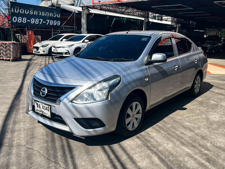 Nissan Almera 2017 1.2 E Sedan เบนซิน ไม่ติดแก๊ส เกียร์อัตโนมัติ บรอนซ์เงิน