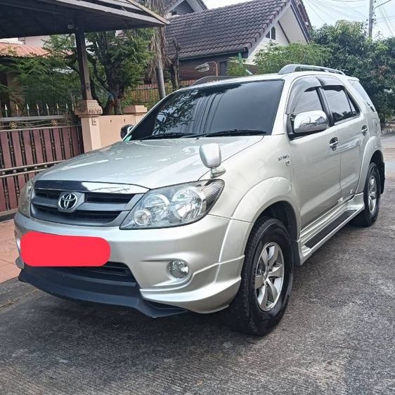 Toyota Fortuner 2008 2.7 V เบนซิน เกียร์อัตโนมัติ บรอนซ์เงิน