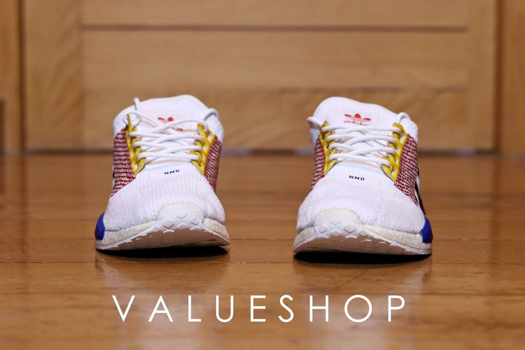 Adidas NMD R1 V2 Logo Print Cloud White Multi รูปที่ 4