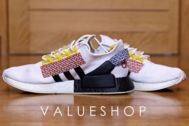 Adidas NMD R1 V2 Logo Print Cloud White Multi รูปที่ 5