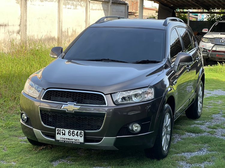 Chevrolet Captiva 2012 2.0 LTZ 2WD Sedan ดีเซล ไม่ติดแก๊ส เกียร์อัตโนมัติ น้ำตาล รูปที่ 2