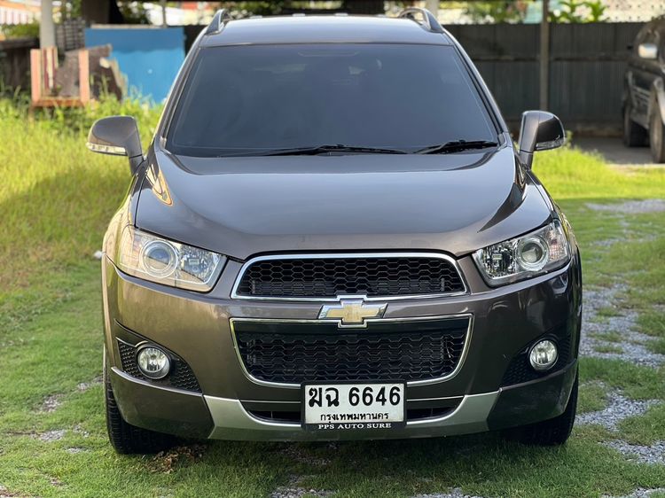 Chevrolet Captiva 2012 2.0 LTZ 2WD Sedan ดีเซล ไม่ติดแก๊ส เกียร์อัตโนมัติ น้ำตาล รูปที่ 3