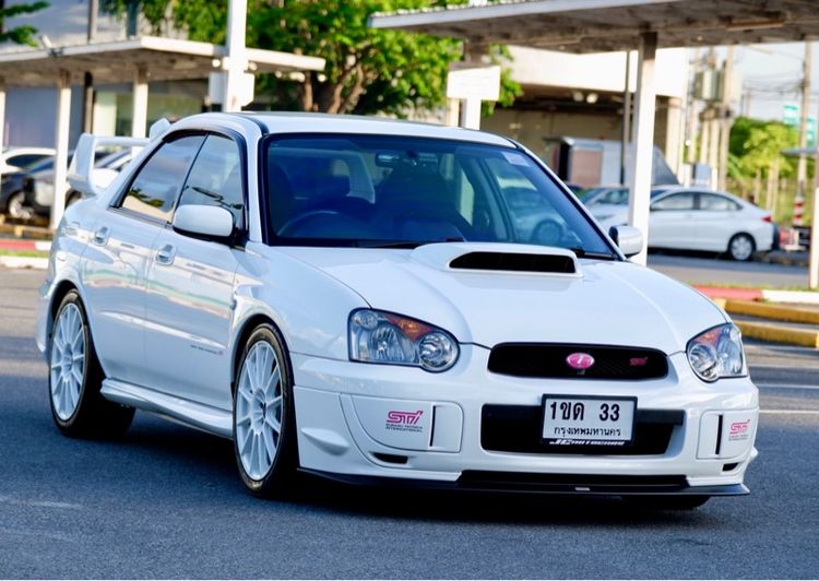 Subaru Impreza 2005 2.0 WRX STi 4WD Sedan เบนซิน ไม่ติดแก๊ส เกียร์ธรรมดา ขาว