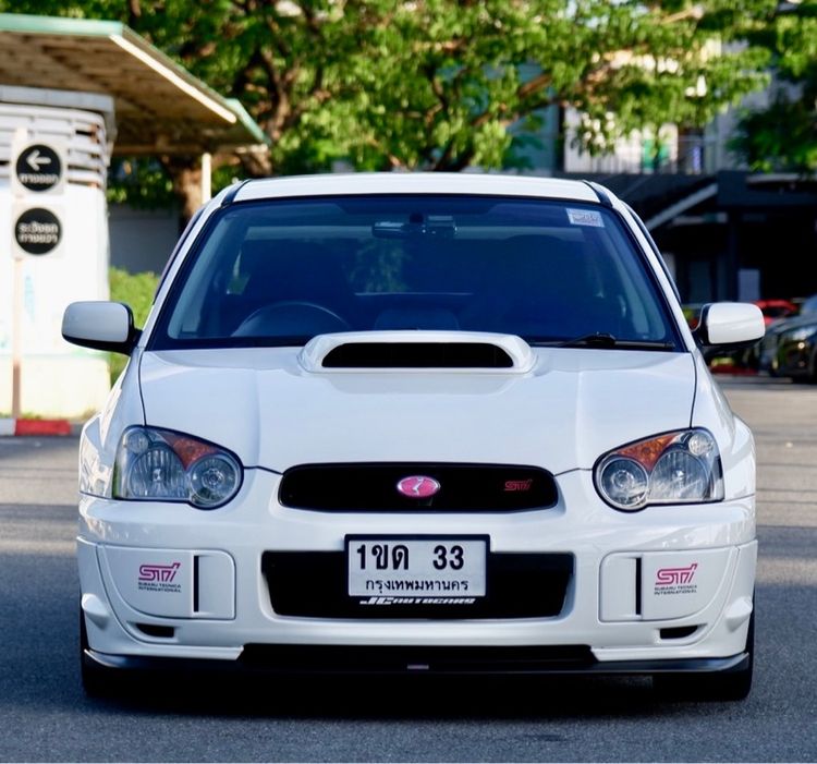 Subaru Impreza 2005 2.0 WRX STi 4WD Sedan เบนซิน ไม่ติดแก๊ส เกียร์ธรรมดา ขาว รูปที่ 2