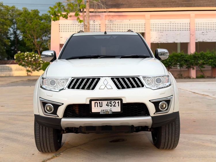Mitsubishi Pajero Sport 2012 2.4 GT Utility-car ดีเซล ไม่ติดแก๊ส เกียร์อัตโนมัติ ขาว