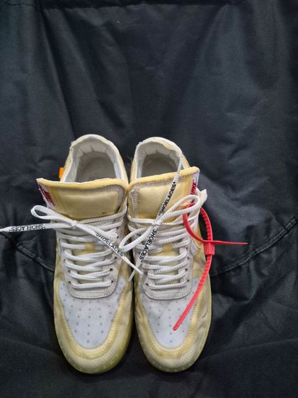 ขาว ผ้าใบ รองเท้าผ้าใบ UK 9.5 | EU 44 | US 11 Virgil Abloh Signed “The Ten” Off-White x Nike Air Force 1 Sneakers