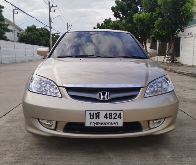 รถ Honda Civic 1.7 VTi สี บรอนซ์ทอง