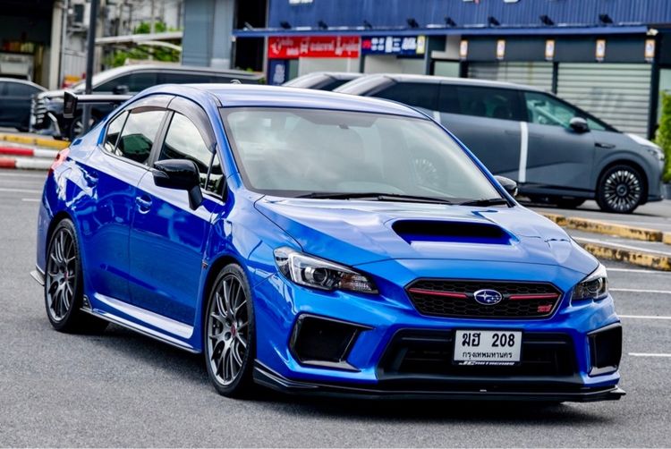 Subaru Impreza 2015 2.5 WRX STi 4WD Sedan เบนซิน ไม่ติดแก๊ส เกียร์ธรรมดา น้ำเงิน