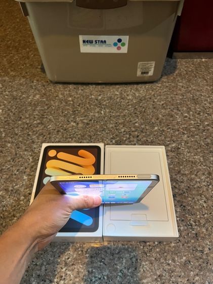 ขายๆๆถูกๆiPadMini6สีดำและขาว64กิ๊กWifi Celluer ใส่ซิมได้มีกล่องจอไม่เหลืองหายากคับสภาพสวยๆใช้งานดีถูกๆ รูปที่ 9