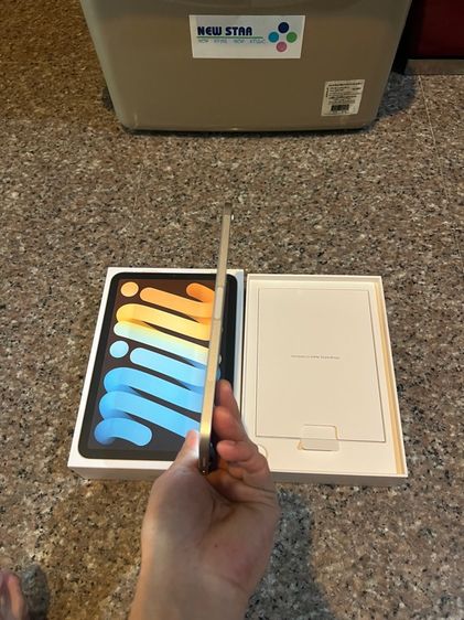 ขายๆๆถูกๆiPadMini6สีดำและขาว64กิ๊กWifi Celluer ใส่ซิมได้มีกล่องจอไม่เหลืองหายากคับสภาพสวยๆใช้งานดีถูกๆ รูปที่ 12