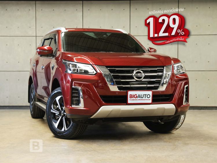 รถ Nissan Terra 2.3 VL 4WD สี แดง