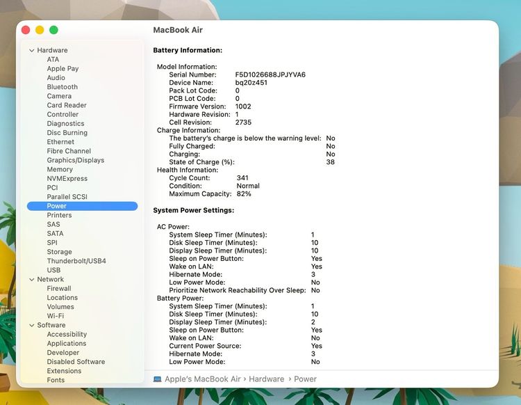 MacBook Air 13-inch M1,2020 Ram8GB SSD512GB SpaceGray รูปที่ 14