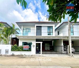 บ้านเเฝด 2 ชั้น 39.4 ตร.ว. หมู่บ้านออร่ารามคำแหง94 ซอยรามคำแหง94 ถนนรามคำแหง ถนนกาญจนาภิเษก เขตสะพานสูง กรุงเทพมหานคร