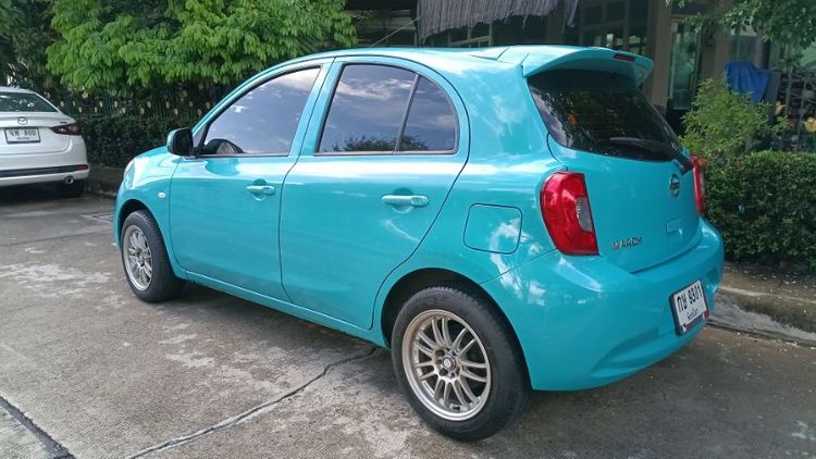 Nissan March 2019 1.2 E Sedan เบนซิน ไม่ติดแก๊ส เกียร์อัตโนมัติ ฟ้า รูปที่ 2
