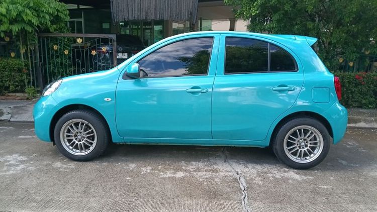 Nissan March 2019 1.2 E Sedan เบนซิน ไม่ติดแก๊ส เกียร์อัตโนมัติ ฟ้า รูปที่ 3