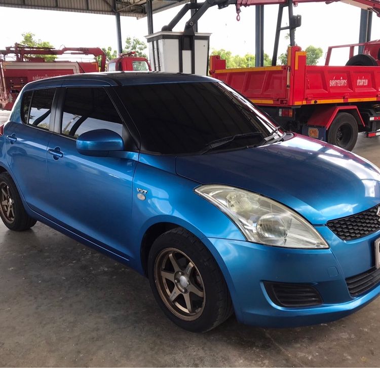 Suzuki Swift 2015 1.2 GLX Sedan เบนซิน ไม่ติดแก๊ส เกียร์อัตโนมัติ น้ำเงิน