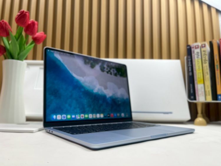 MacBook Air 13.6-inch M4 2025 Ram16GB SSD256GB SkyBlue apple care 29 April 2027  รูปที่ 3