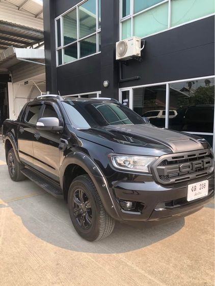 Ford Ranger 2019 2.2 XLT Pickup ดีเซล ไม่ติดแก๊ส เกียร์อัตโนมัติ ดำ
