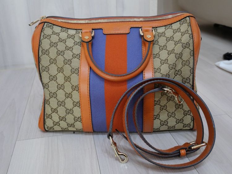 กระเป๋า Gucci Boston Good Cenditior รูปที่ 6