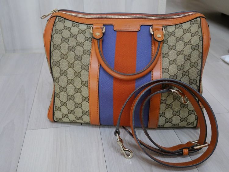 กระเป๋า Gucci Boston Good Cenditior รูปที่ 5